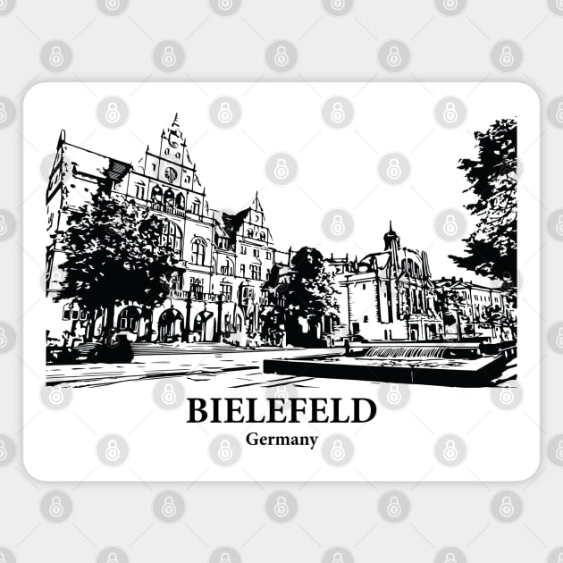 Bielefeld - Germany Magnet by Lakeric